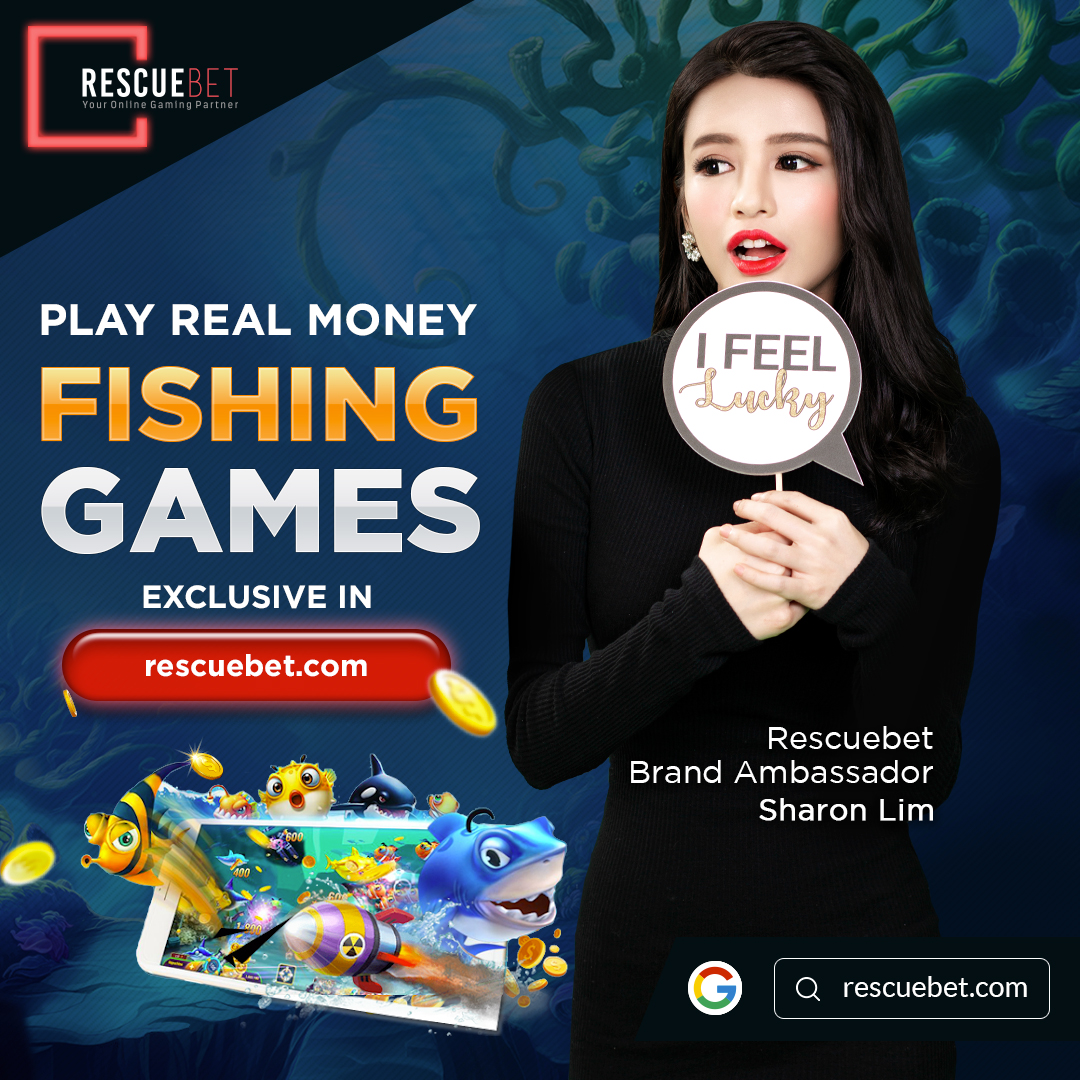 Sharon Lim Promoting Rescuebet Fishing Games
