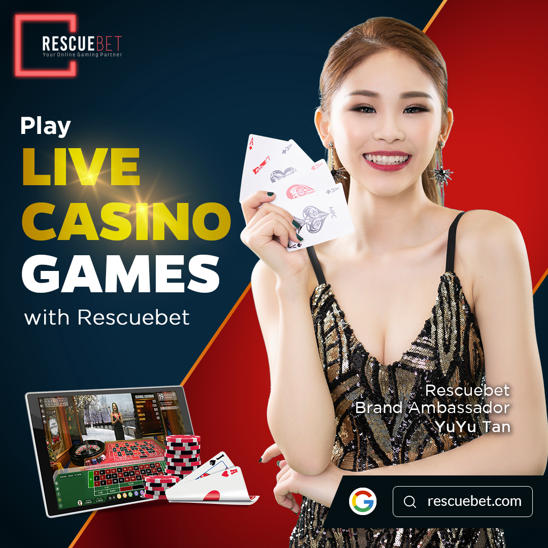 Yuyu Tan Promoting Rescuebet Live Casino