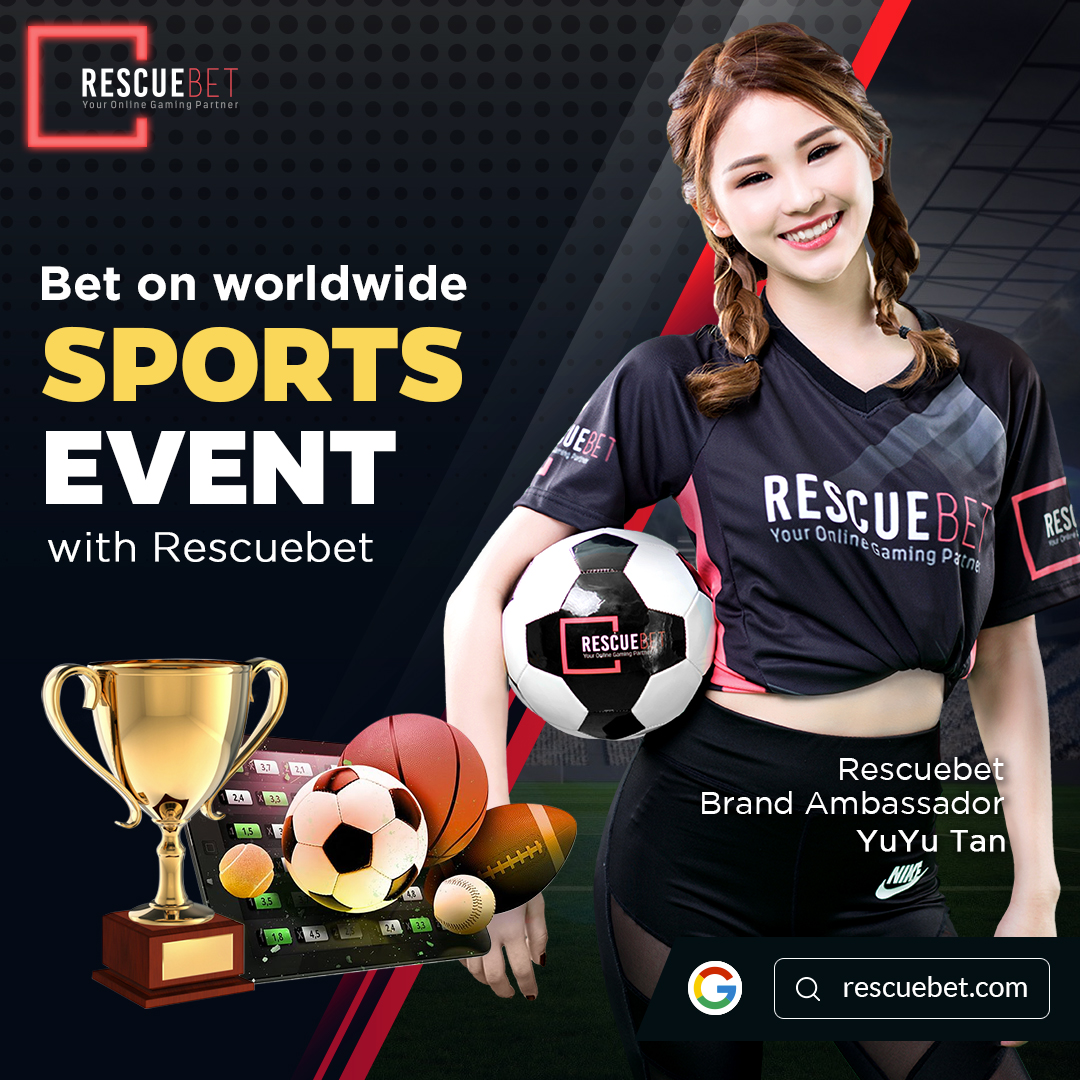 Yuyu Tan Promoting Rescuebet Sports Betting